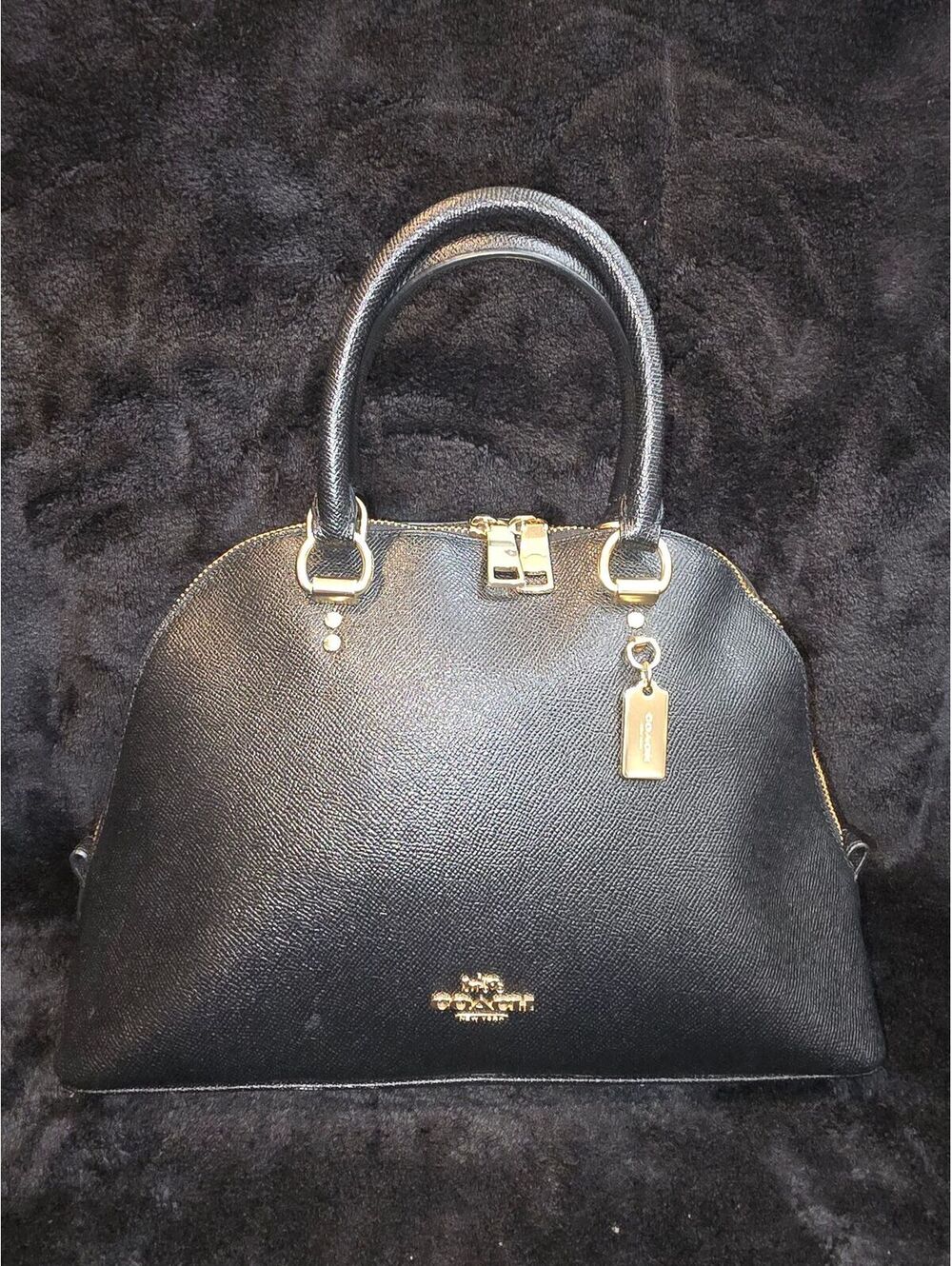 72. 2021 Coach Crossgrain Katy Satchel